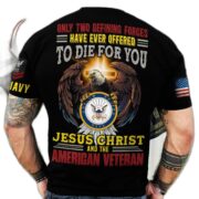 Premium Personalised Only Two Defining Forces Have Ever Offered To Die For You T-Shirt PVC240203 - Image 3