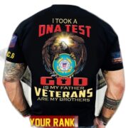Premium Personalised U.S Multiple Service Veteran T-Shirt PVC260202 - Image 6