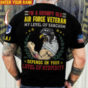 Premium Personalised Multiple US Military Services Veteran T-Shirt PVC260203 - Image 6