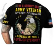 Premium Personalised Multiple US Military Services Veteran T-Shirt PVC260203