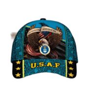 Premium U.S Multiple Service Veteran 3D Cap PVC280201 - Image 3