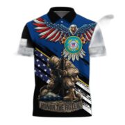 Premium U.S Multiple Service Veteran Polo Shirt PVC040304 - Image 9