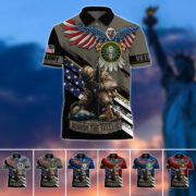 Premium U.S Multiple Service Veteran Polo Shirt PVC040304 - Image 2