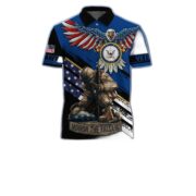Premium U.S Multiple Service Veteran Polo Shirt PVC040304 - Image 5