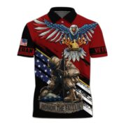 Premium U.S Multiple Service Veteran Polo Shirt PVC040304 - Image 12
