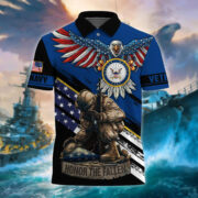 Premium U.S Multiple Service Veteran Polo Shirt PVC040304 - Image 11