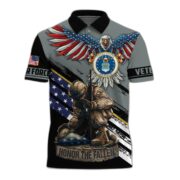 Premium U.S Multiple Service Veteran Polo Shirt PVC040304 - Image 8