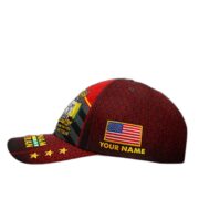 Premium Personalised Vietnam Veteran 3D Cap PVC250418 - Image 3
