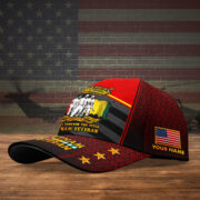 Premium Personalised Vietnam Veteran 3D Cap PVC250418 - Image 4