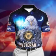 Premium U.S Multiple Service Veteran Polo Shirt PVC210302 - Image 3