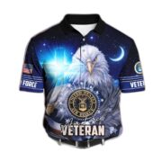 Premium U.S Multiple Service Veteran Polo Shirt PVC210302 - Image 5