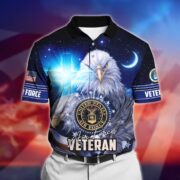 Premium U.S Multiple Service Veteran Polo Shirt PVC210302 - Image 5