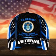 Premium U.S Multiple Service Veteran 3D Cap PVC260403 - Image 8