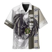 Cool Eagle US Veteran Multiservice Hawaii Shirt MH160603 - Image 3