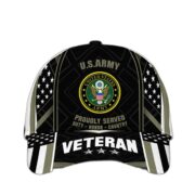 Premium U.S Multiple Service Veteran 3D Cap PVC260403 - Image 4