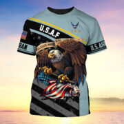 Premium U.S Multiple Service Veteran T-Shirt YL97.19040201 - Image 7