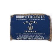 Premium Personalized U.S Veteran Metal Sign PVC060503 - Image 7
