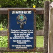 Premium U.S Veteran Metal Sign PVC060502 - Image 8