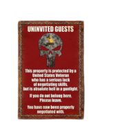 Premium U.S Veteran Metal Sign PVC060502 - Image 10