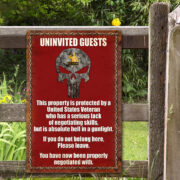 Premium U.S Veteran Metal Sign PVC060502 - Image 10