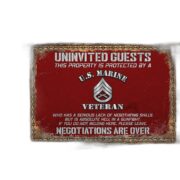 Premium Personalized U.S Veteran Metal Sign PVC060503 - Image 8