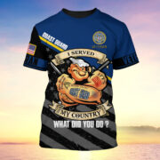 Premium What Did You Do U.S Veteran T-Shirt PVC010801 - Image 7