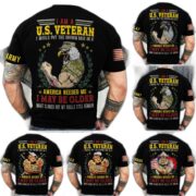 Premium I Am A U.S Veteran T-Shirt NPVC220602