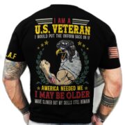 Premium I Am A U.S Veteran T-Shirt NPVC220602 - Image 5