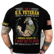 Premium I Am A U.S Veteran T-Shirt NPVC220602 - Image 2