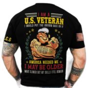 Premium I Am A U.S Veteran T-Shirt NPVC220602 - Image 6