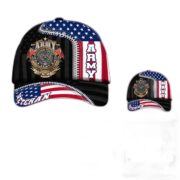 US Veteran Proudly Served Multiservice Cap PVC010805