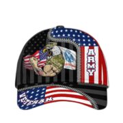 US Veteran Proudly Served Multiservice Cap PVC010805 - Image 3