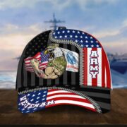 US Veteran Proudly Served Multiservice Cap PVC010805 - Image 3