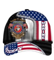 US Veteran Proudly Served Multiservice Cap PVC010805 - Image 6