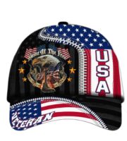 US Veteran Proudly Served Multiservice Cap PVC010805 - Image 12