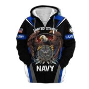 Premium Honoring All Who Served US Veteran Zip Hoodie NPVC200901 - Image 7