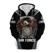Premium Honoring All Who Served US Veteran Zip Hoodie NPVC200901 - Image 12