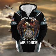 Premium Honoring All Who Served US Veteran Zip Hoodie NPVC200901 - Image 12