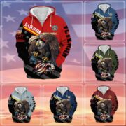 Premium All Gave Some Some Gave All US Veteran Zip Hoodie NPVC050911