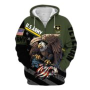 Premium All Gave Some Some Gave All US Veteran Zip Hoodie NPVC050911 - Image 4