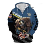 Premium All Gave Some Some Gave All US Veteran Zip Hoodie NPVC050911 - Image 15