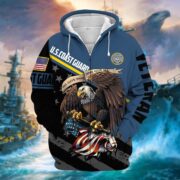 Premium All Gave Some Some Gave All US Veteran Zip Hoodie NPVC050911 - Image 15