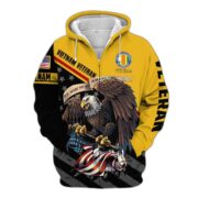 Premium All Gave Some Some Gave All US Veteran Zip Hoodie NPVC050911 - Image 17