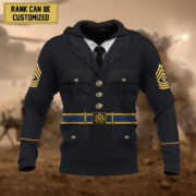 Premium Personalised Multiple Services US Veteran Hoodie PVC230101 - Image 3