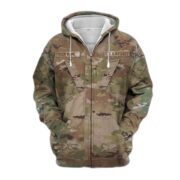 Premium Personalised US Veteran Zip Hoodie NPVC230801 - Image 10