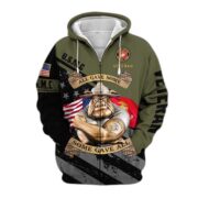Premium Multiple US Military Services Veteran Zip Hoodie PVC271003 - Image 15