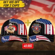 US Veteran Proudly Served Multiservice Cap PVC010805 - Image 15