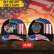 US Veteran Proudly Served Multiservice Cap PVC010805 - Image 16