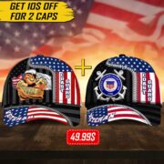 US Veteran Proudly Served Multiservice Cap PVC010805 - Image 17