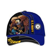 Premium Honoring All Who Served US Veteran Cap NPVC171002 - Image 4